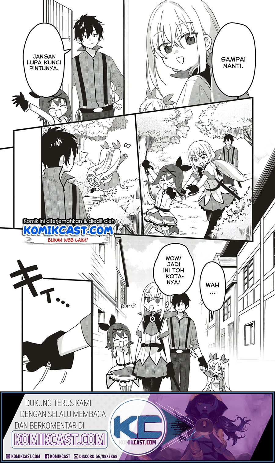Tensei Kenja wa Musume to Kurasu Chapter 06.1 Gambar 8